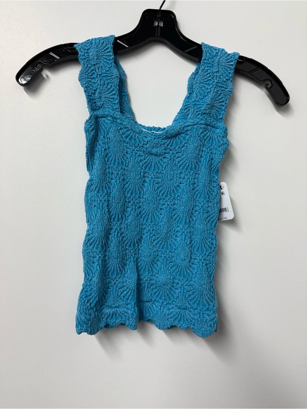 Free People Love Letter Cami in Hawaiian Blue